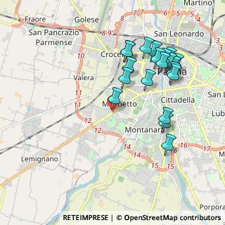 Mappa Via Ludovico Gambara, 43125 Parma PR, Italia (2.0905)