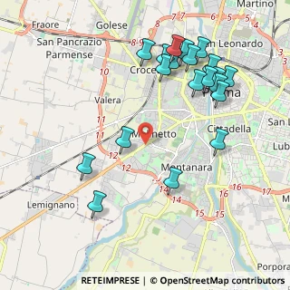 Mappa Via Ludovico Gambara, 43125 Parma PR, Italia (2.274)