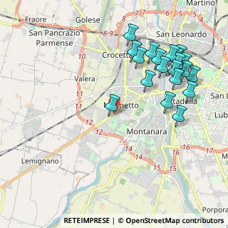 Mappa Via Ludovico Gambara, 43125 Parma PR, Italia (2.341)