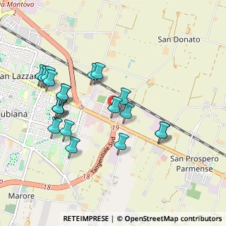 Mappa Piazza Bruno Mora, 43122 Parma PR, Italia (0.9775)