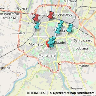 Mappa Via Baganza, 43125 Parma PR, Italia (1.67214)