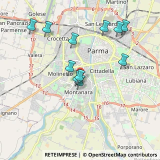 Mappa Via Baganza, 43125 Parma PR, Italia (1.97909)