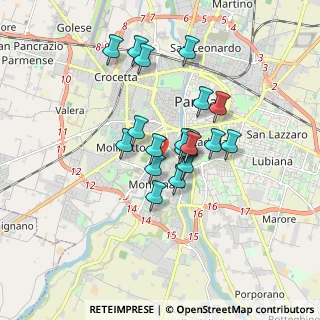 Mappa Via Baganza, 43125 Parma PR, Italia (1.34)