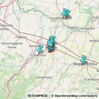 Mappa Via Baganza, 43125 Parma PR, Italia (8.62818)