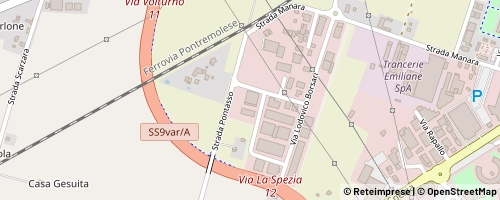 Mappa Parma