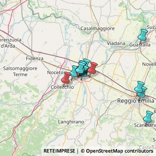 Mappa Via Guglielmo Minari, 43125 Parma PR, Italia (11.37846)