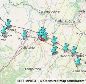 Mappa Via Platone, 43123 Parma PR, Italia (15.365)