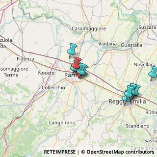 Mappa Via Platone, 43123 Parma PR, Italia (15.43455)