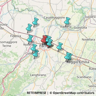 Mappa Via Platone, 43123 Parma PR, Italia (9.69063)