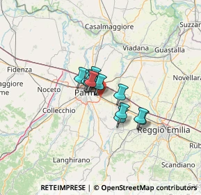 Mappa Strada San Donato, 43122 Parma PR, Italia (7.02308)