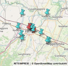 Mappa Strada San Donato, 43122 Parma PR, Italia (9.792)