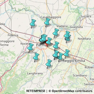 Mappa Strada San Donato, 43122 Parma PR, Italia (10.32316)