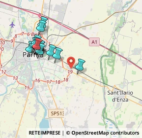 Mappa Strada San Donato, 43122 Parma PR, Italia (4)