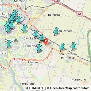 Mappa Strada Guglielmo Marconi, 43122 Parma PR, Italia (2.743)