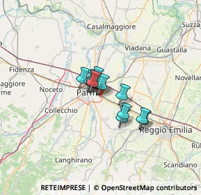 Mappa Strada Guglielmo Marconi, 43122 Parma PR, Italia (6.82154)