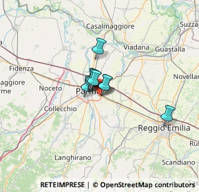 Mappa Strada Guglielmo Marconi, 43122 Parma PR, Italia (13.38091)