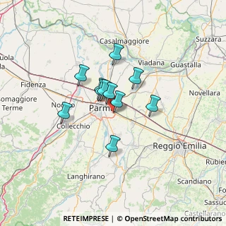 Mappa Strada Guglielmo Marconi, 43122 Parma PR, Italia (8.94364)