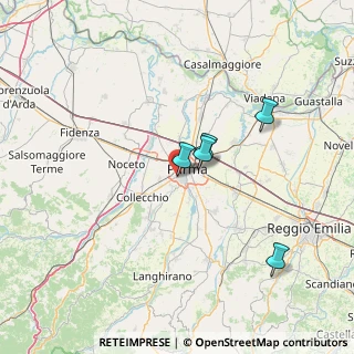 Mappa Via Giuseppe Calestani, 43125 Parma PR, Italia (34.84385)