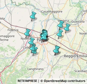 Mappa Via Montebello, 43100 Parma PR, Italia (7.5285)