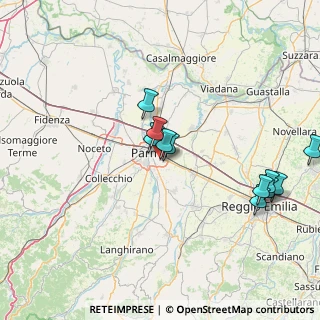 Mappa Via Adriano Piva, 43123 Parma PR, Italia (15.47091)