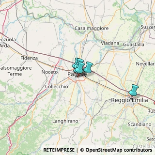 Mappa Via Montebello, 43123 Parma PR, Italia (37.8635)