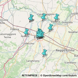 Mappa Via Montebello, 43123 Parma PR, Italia (8.262)