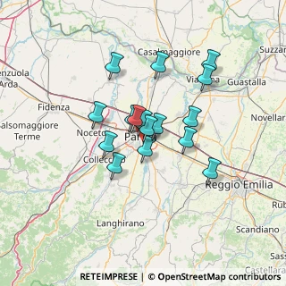 Mappa Via Montebello, 43123 Parma PR, Italia (10.29438)