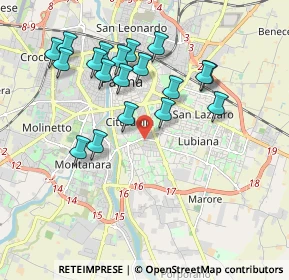 Mappa Via Montebello, 43123 Parma PR, Italia (1.88526)