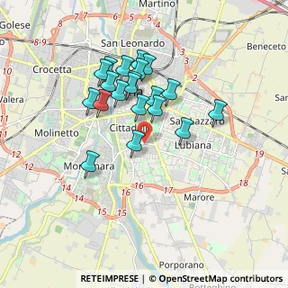 Mappa Via Nello Brambilla, 43123 Parma PR, Italia (1.5365)