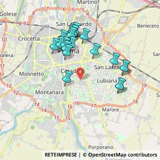 Mappa Via Nello Brambilla, 43123 Parma PR, Italia (1.921)