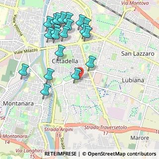 Mappa Via Montebello, 43123 Parma PR, Italia (1.178)
