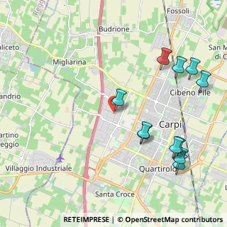 Mappa Viale del Commercio, 41012 Carpi MO, Italia (2.48364)