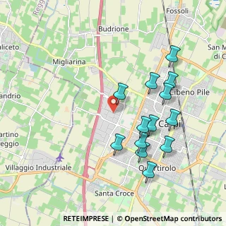 Mappa Viale del Commercio, 41012 Carpi MO, Italia (1.95077)