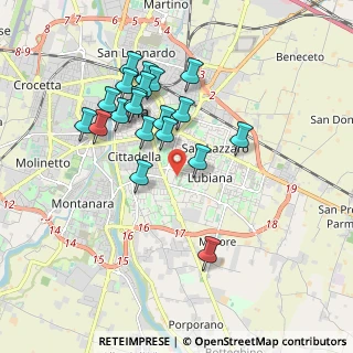 Mappa Largo Guido Carli, 43123 Parma PR, Italia (1.732)
