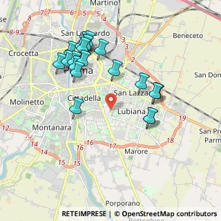 Mappa Largo Guido Carli, 43123 Parma PR, Italia (1.9985)