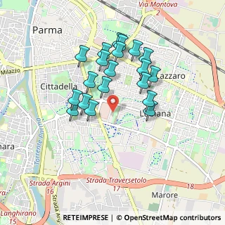 Mappa Largo Guido Carli, 43123 Parma PR, Italia (0.795)