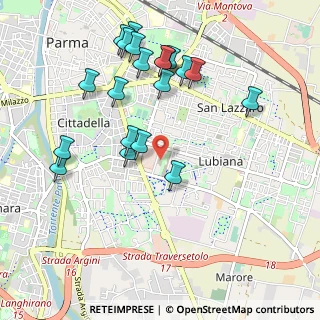 Mappa Largo Guido Carli, 43123 Parma PR, Italia (1.0675)