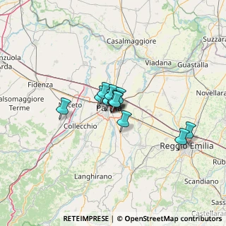 Mappa Largo Guido Carli, 43123 Parma PR, Italia (7.24417)