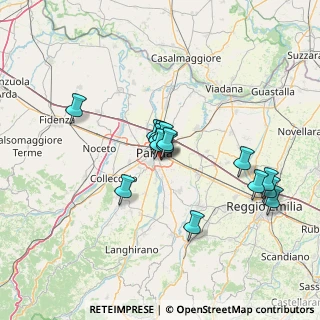 Mappa Largo Guido Carli, 43123 Parma PR, Italia (11.82733)
