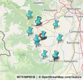 Mappa Via del Campo Sportivo, 10061 Cavour TO, Italia (10.69438)