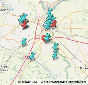 Mappa Via Chiesa, 44124 San Martino FE, Italia (6.60944)