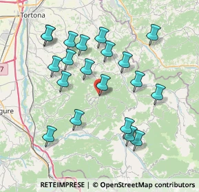 Mappa Via Roma, 15050 Garbagna AL, Italia (7.6315)