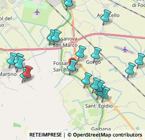 Mappa Via Madonna della Neve, 44124 Ferrara FE, Italia (2.2915)