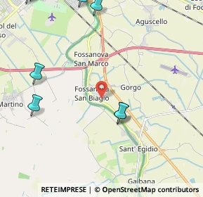 Mappa Via Madonna della Neve, 44124 Ferrara FE, Italia (3.51308)