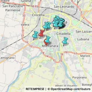 Mappa Via Arnaldo da Brescia, 43125 Parma PR, Italia (1.7715)