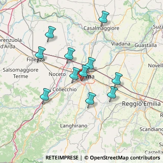 Mappa Via Arnaldo da Brescia, 43125 Parma PR, Italia (13.25818)