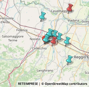 Mappa Via Ugo Ferrandi, 43126 Parma PR, Italia (10.03636)