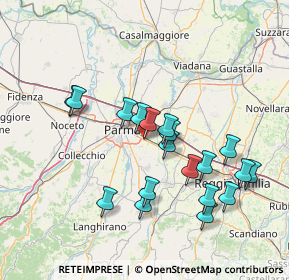 Mappa 43123 Case Crostolo PR, Italia (14.26842)