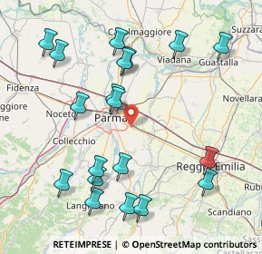 Mappa Via Marco Emilio Lepido, 43123 Case Crostolo PR, Italia (18.38211)
