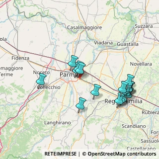 Mappa Via Marco Emilio Lepido, 43123 Case Crostolo PR, Italia (15.72824)